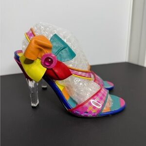 Betsey Johnson Multicolor Strappy Heels